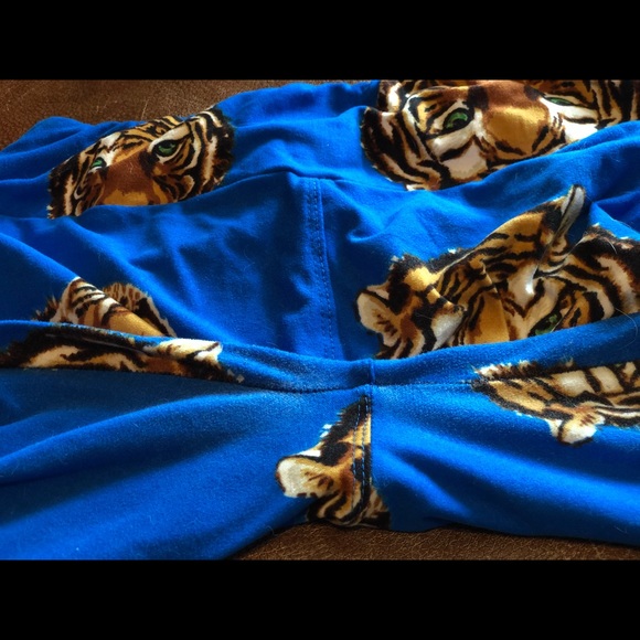 Lularoe Tiger Leggings (Unicorn!) - Picture 2 of 2